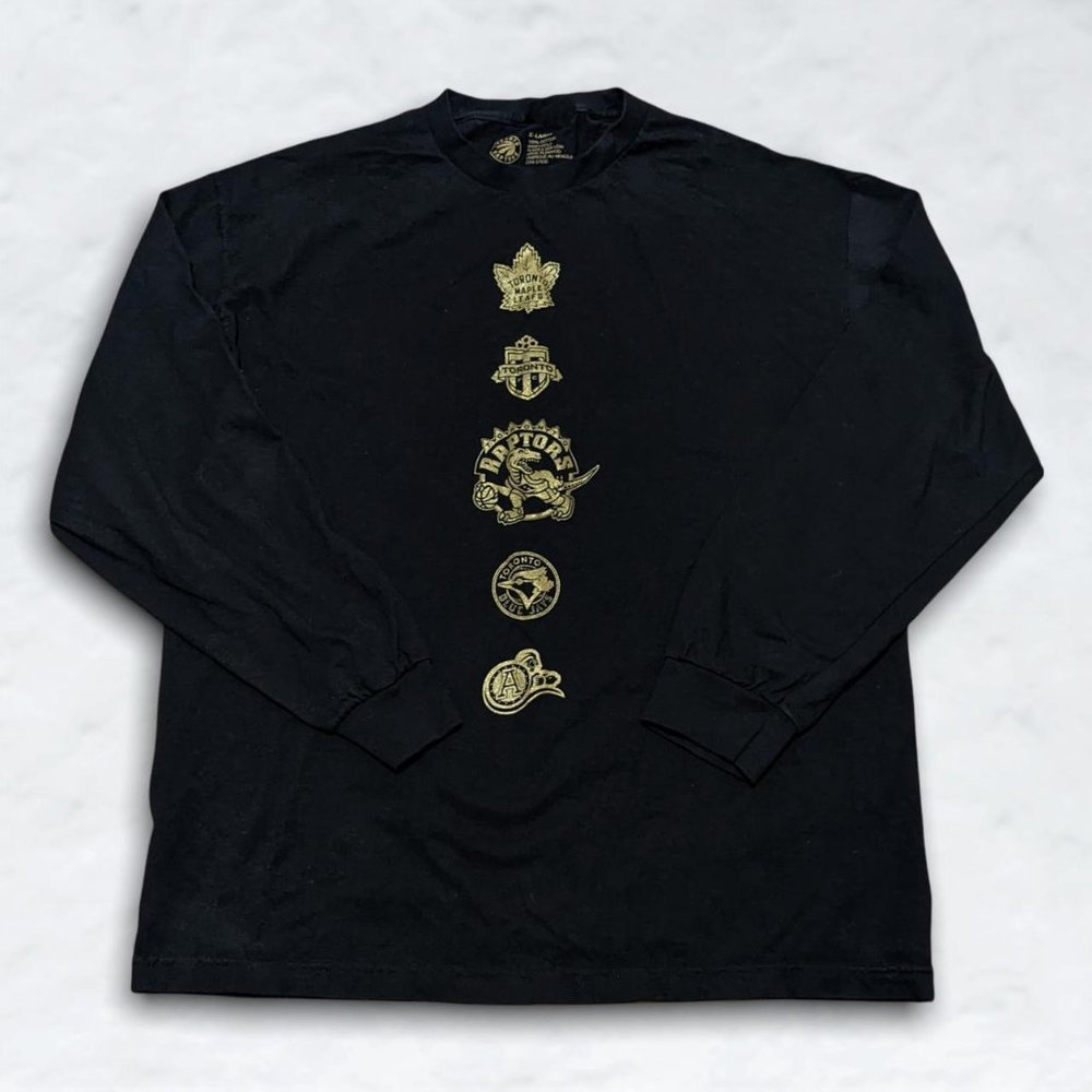 OVO x Raptors x Drake Night 2018 Toronto Sports Franchises Long Sleeve Shirt